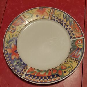Lynns Stoneware Savanna Rim Dinner Plate 10 5/8"